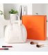 MB001 - Marbled Makeup Organizer Bag with Partition Storage